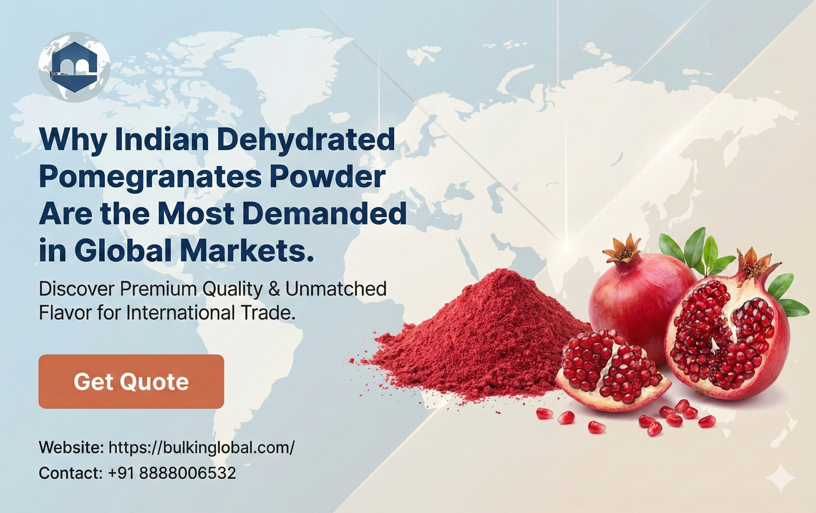 Why Dehydrated Pomegranates Powders Are the Most Demanded in Global Markets