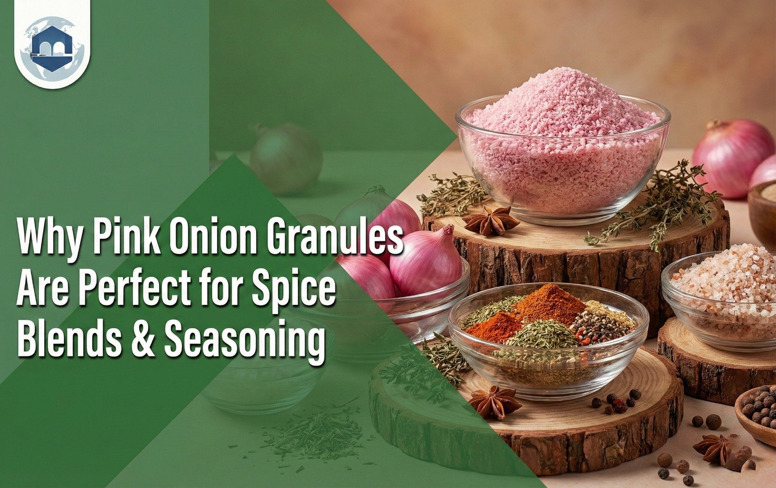 Why Pink Onion Granules Are Perfect for Spice Blends & Seasoning