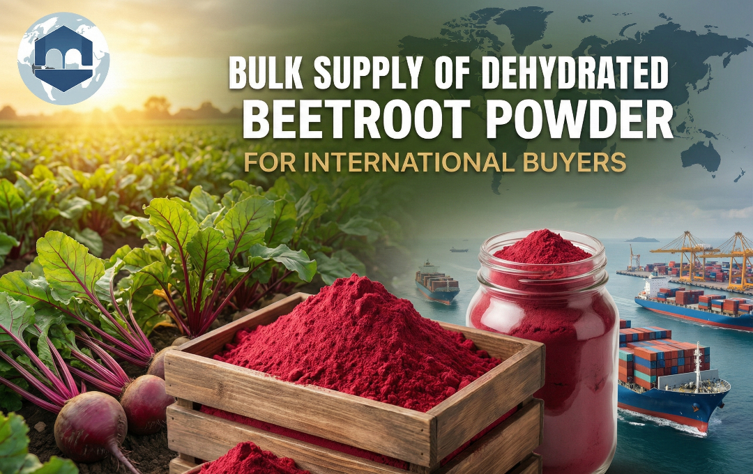 Bulk Supply of Dehydrated Beetroot Powder for International Buyers